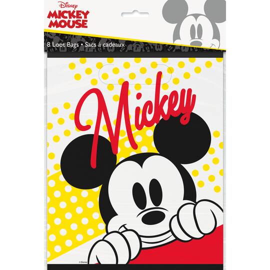 Mickey Mouse Favor Bags Mickey Mouse Party Supplies Mickey Mouse Favor Bags Mickey Mouse Party Supplies